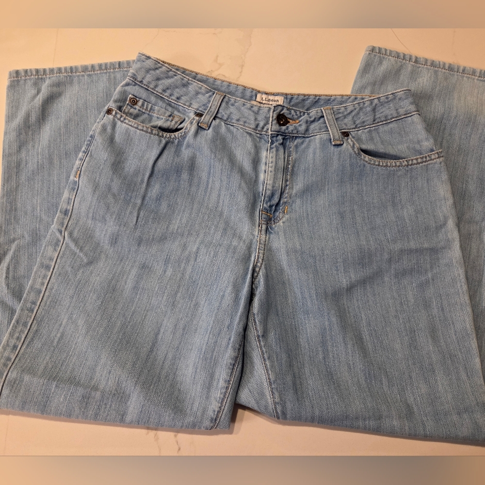 L.L. Bean Classic Fit Light Blue Jeans